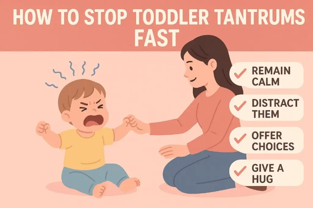 How to Stop Toddler Tantrums Fast