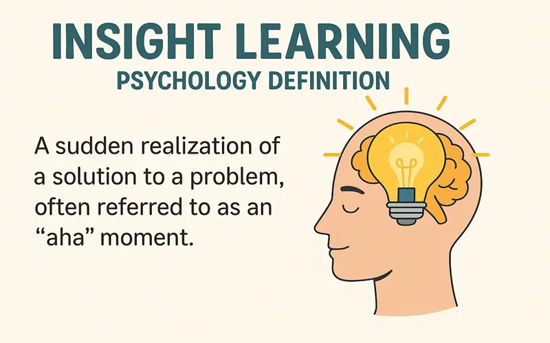 insight learning psychology definition